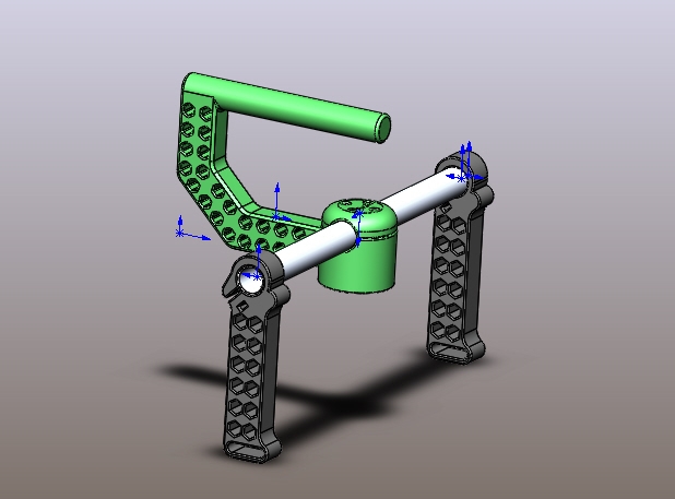 3D model "iPower GBM4108H-120T motorlar için gimbal kolu (DSLR Kamera için El Sabitleyici 3 Eksenli Fırçasız Gimbal)" (Plastik Aparattır!!!)