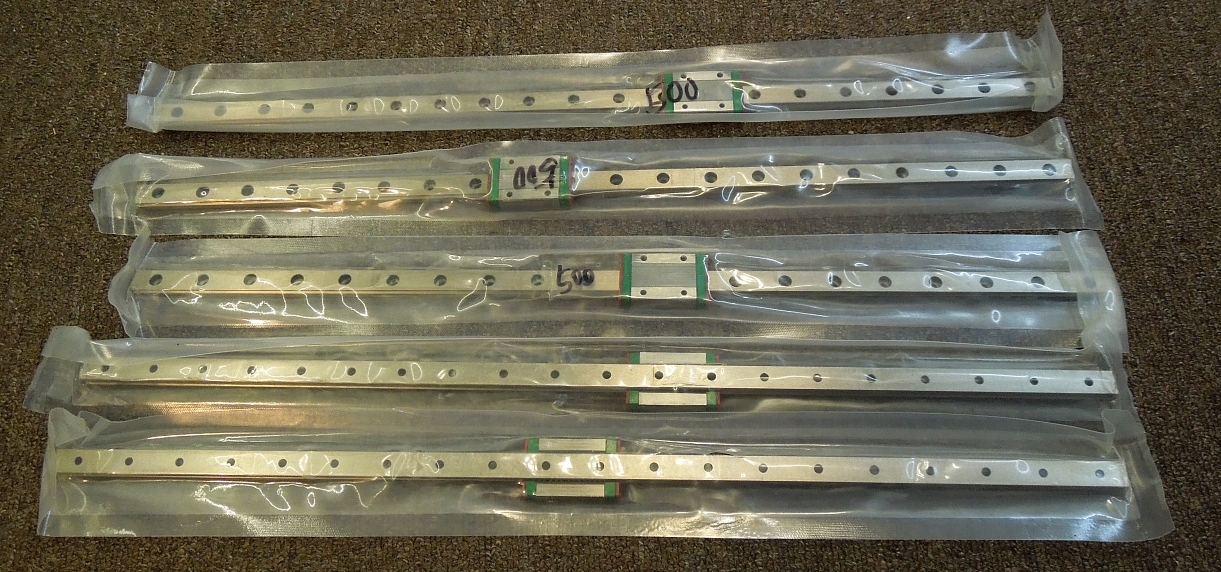 Продам рельсы MR12 500мм с каретками MGN12H