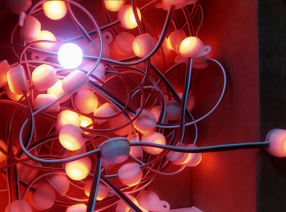 Adreslenebilir LED WS2812B için muhafaza (Plastik Aparattır!!!)