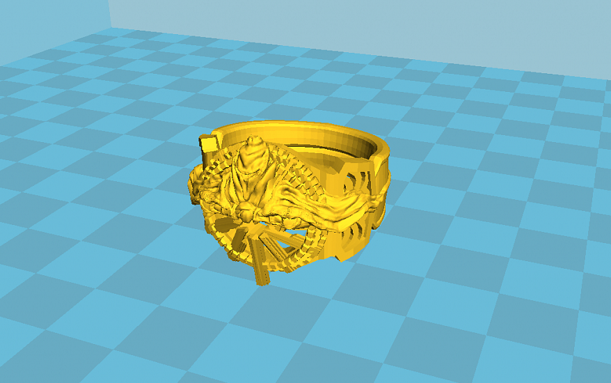 Распечатка кольца 