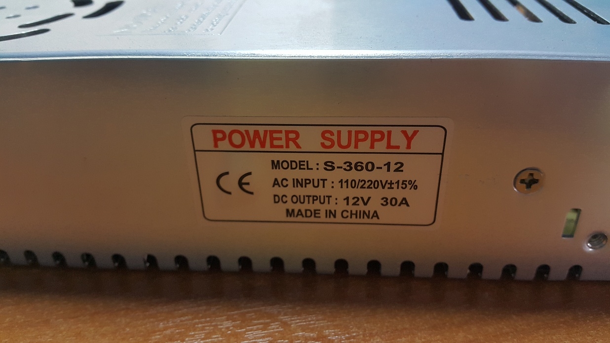 Продается блок питания 12V 360W