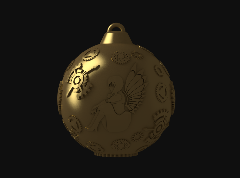 Yeni yılın steampunk topu (Plastik Aparattır!!!)