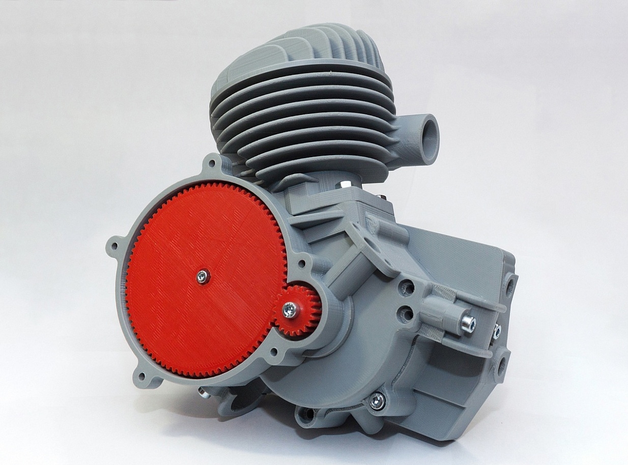 Двигатель Д6 масштаб 1:1