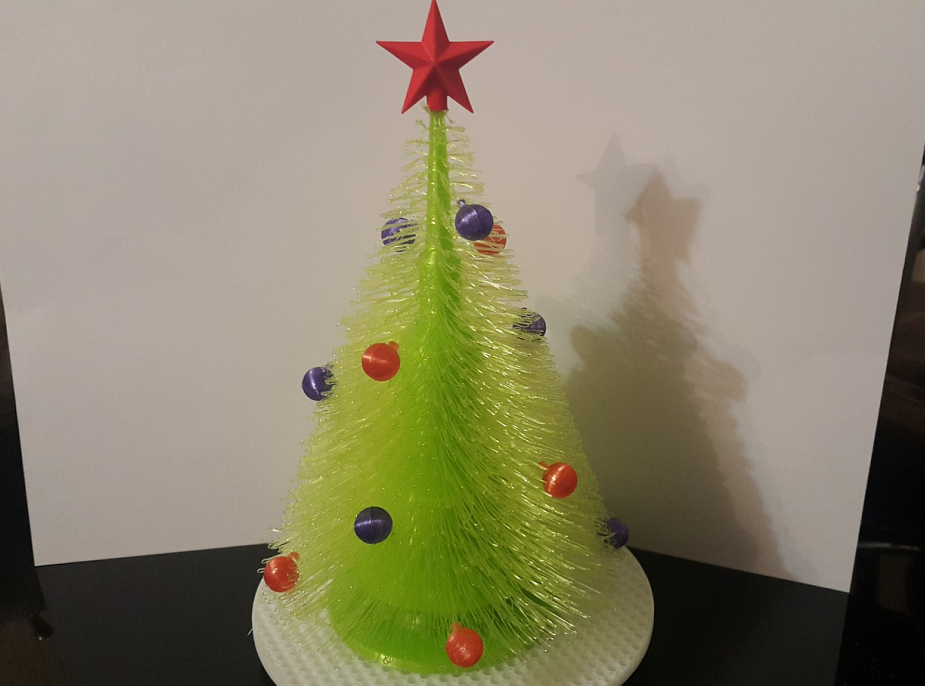 Kabarık Noel ağacı (Plastik Aparattır!!!)