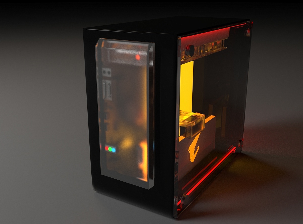 Продажа 3D-модели "Корпус компьютера"