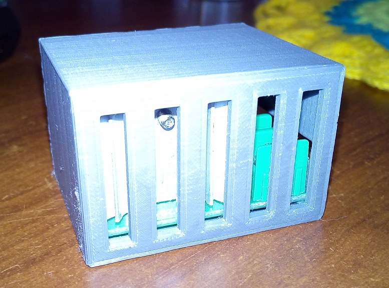 Çin dimmer için 3 boyutlu muhafaza modeli (Plastik Aparattır!!!)