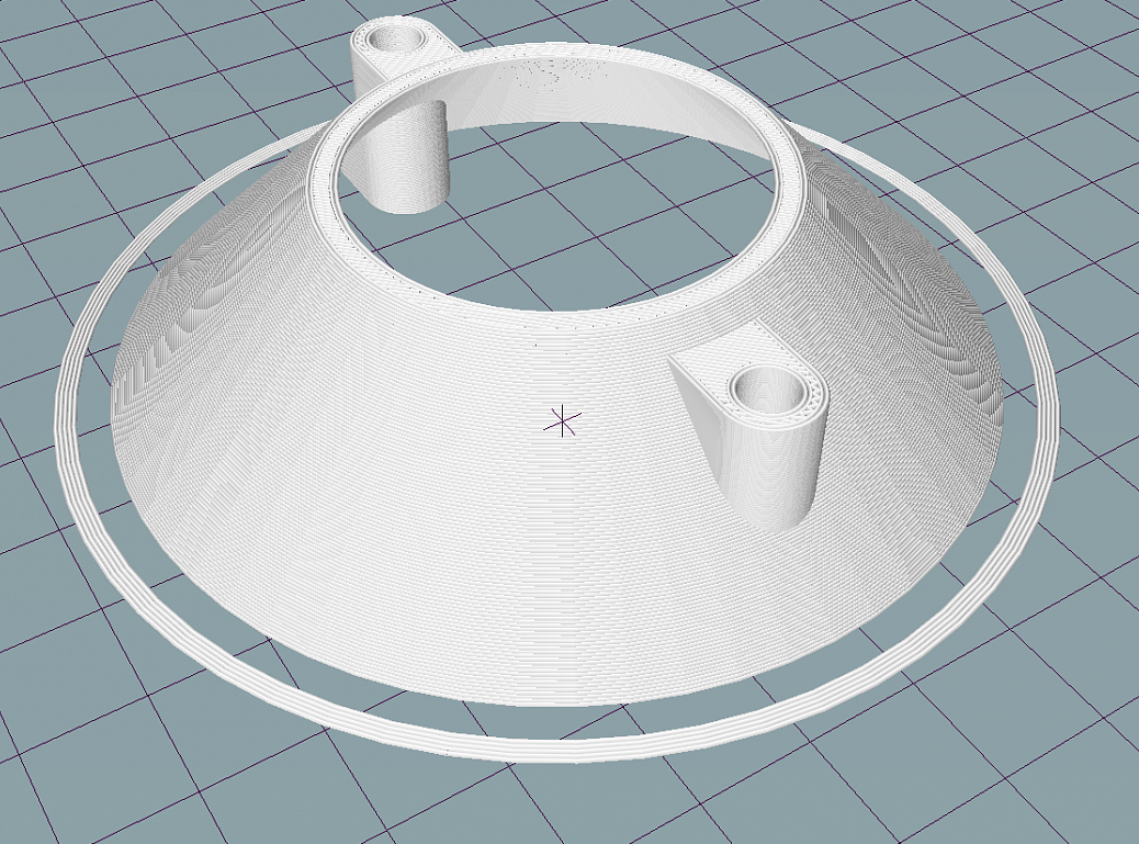 Stevenson ekranı, dış sıcaklık sensörü koruması. (Plastik Aparattır!!!)