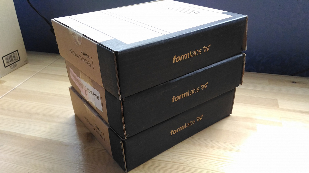 Продам картриджи Formlabs Grey Resin или Black Resin 1л (новый)