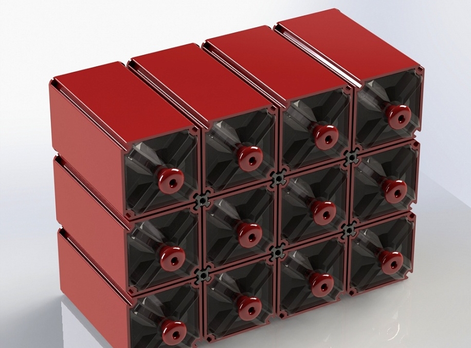 3d модель модульные ящики для мелочей для 3d принтера - скачать .