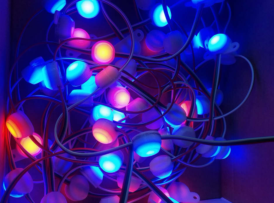 Adreslenebilir LED WS2812B için muhafaza (Plastik Aparattır!!!)