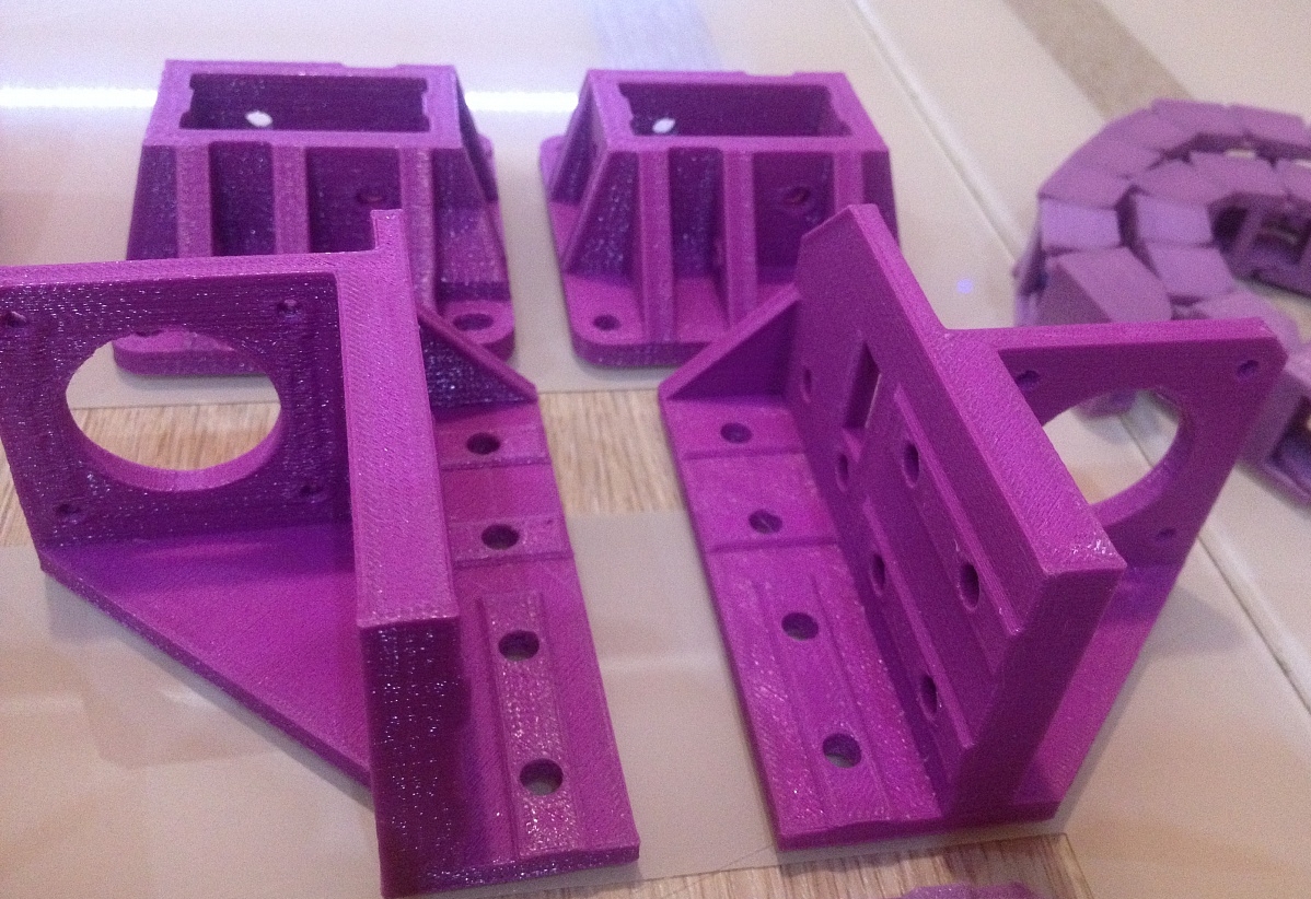 Пластиковые детали для D-Bot CoreXY