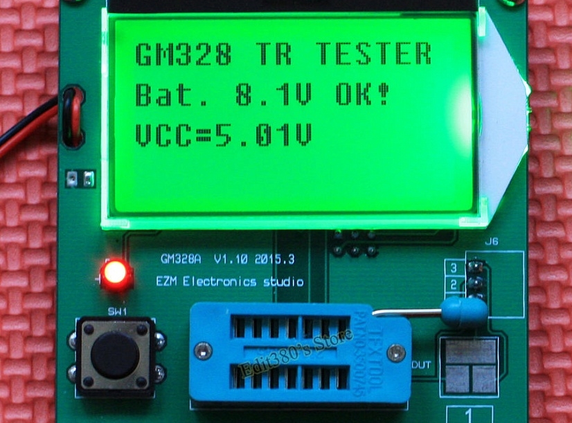 'GM328 TR TESTER' radyo bileşenleri test cihazı için muhafaza (Plastik Aparattır!!!) 'GM328 TR TESTER' radyo bileşenleri test cihazı için muhafaza (Plastik Aparattır!!!)