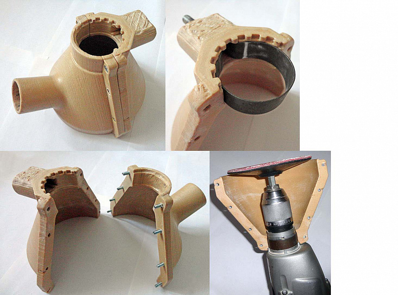 BOSCH matkaplar için toz giderme kutusu (Plastik Aparattır!!!)