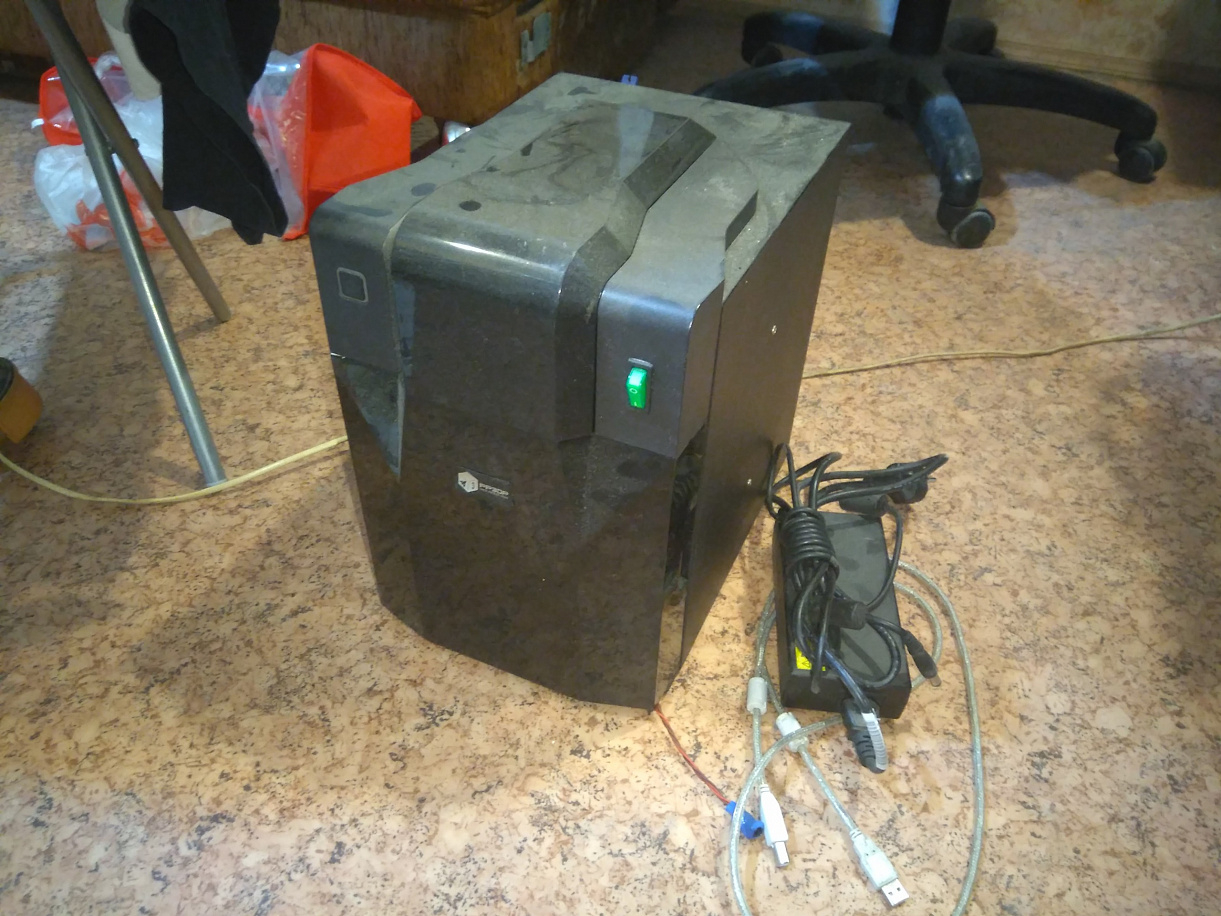 Переделанный UP!mini, для рукастых или на запчасти