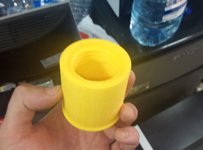 Soğutucu için 5 litrelik şişe adaptörü (Plastik Aparattır!!!)
