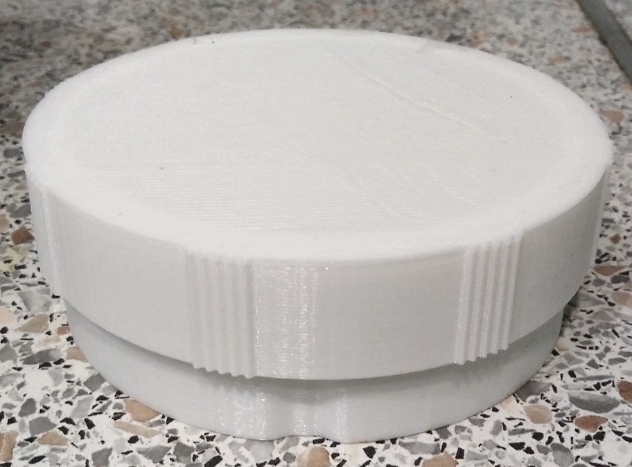 Kahve değirmeni kapağı (SolveSpace) (Plastik Aparattır!!!)