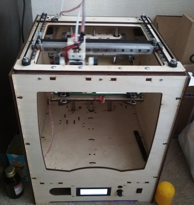 3д принтер на рельсах