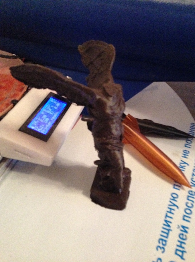 Большой 3d принтер Дельта Коссель D350мм H750мм