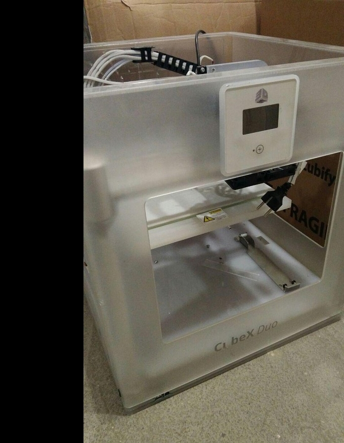 3D принтер CubeX Duo на запчасти