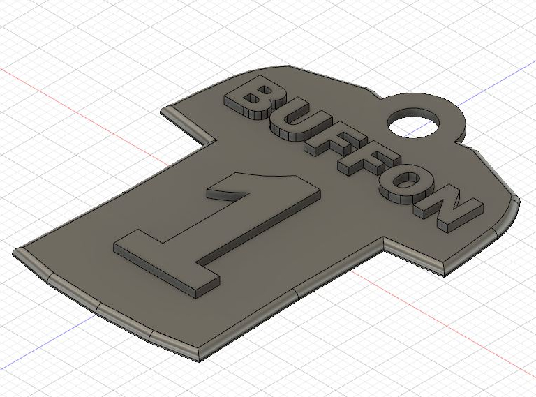 Anahtarlık BUFFON (Plastik Aparattır!!!)