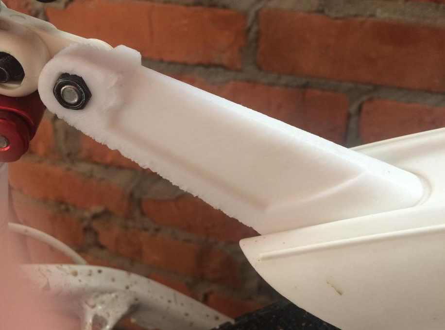 Bisiklet çamurluk montajı (Plastik Aparattır!!!)