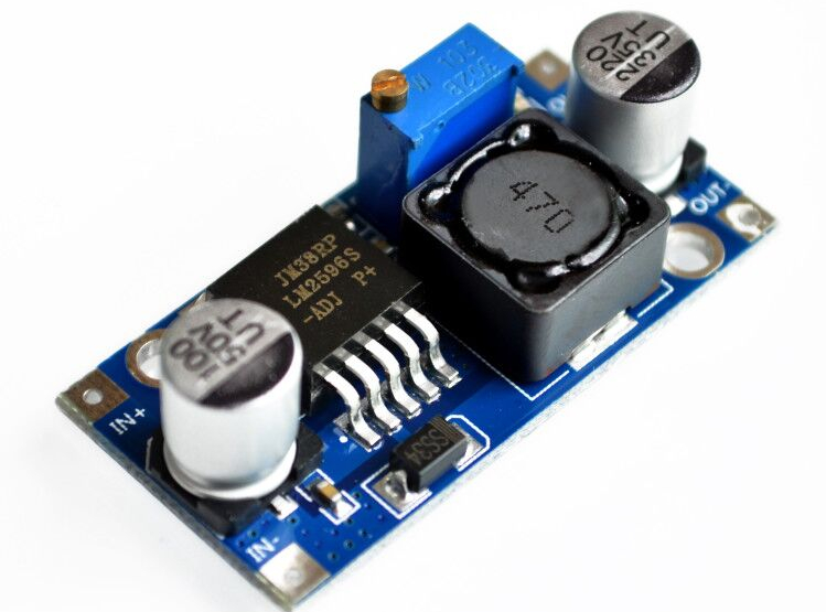 LM2596'da Çin modüler DC-DC için tek reg. direnç (Plastik Aparattır!!!)