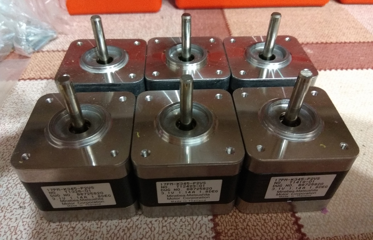 Двигатели шаговые