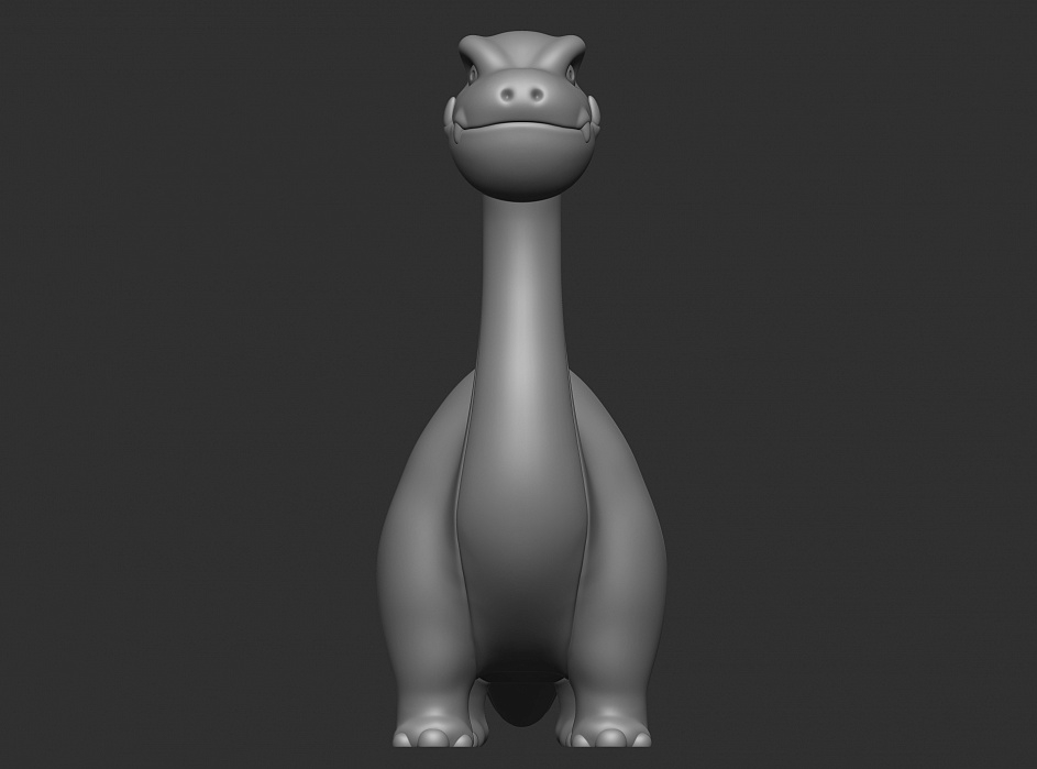 Мультяшный динозавр