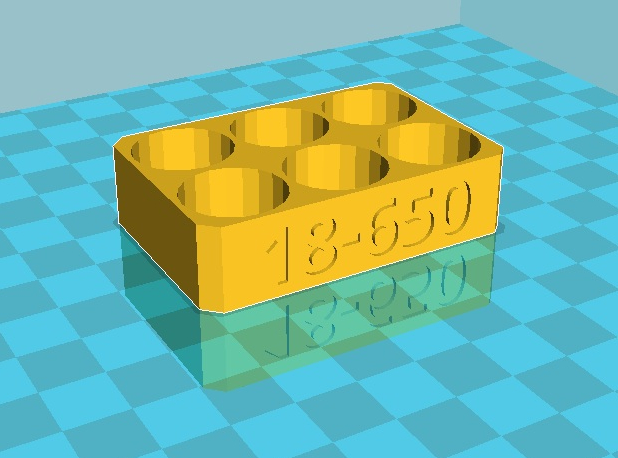 18-650 akü modülü için çerçeve (Plastik Aparattır!!!) 18-650 akü modülü için çerçeve (Plastik Aparattır!!!)