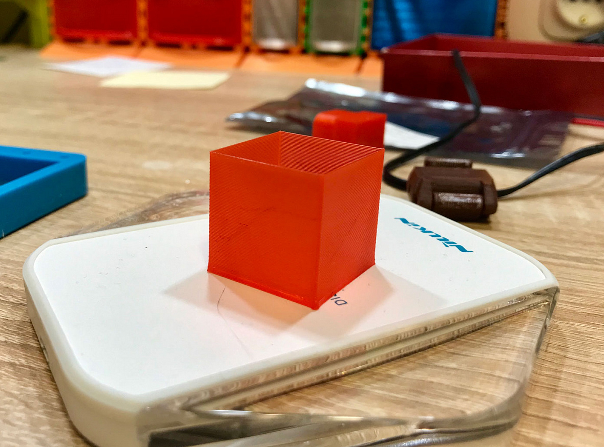 Калибровочный куб для 3д принтера