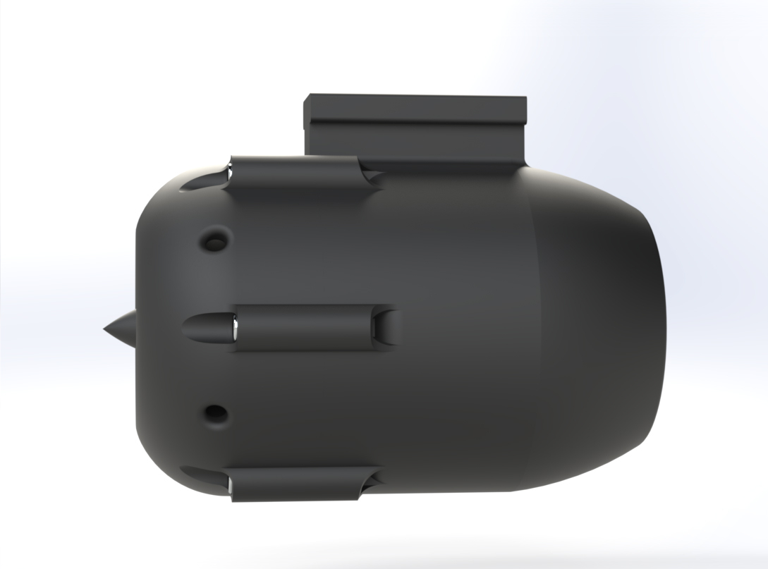 Underwater impeller motor