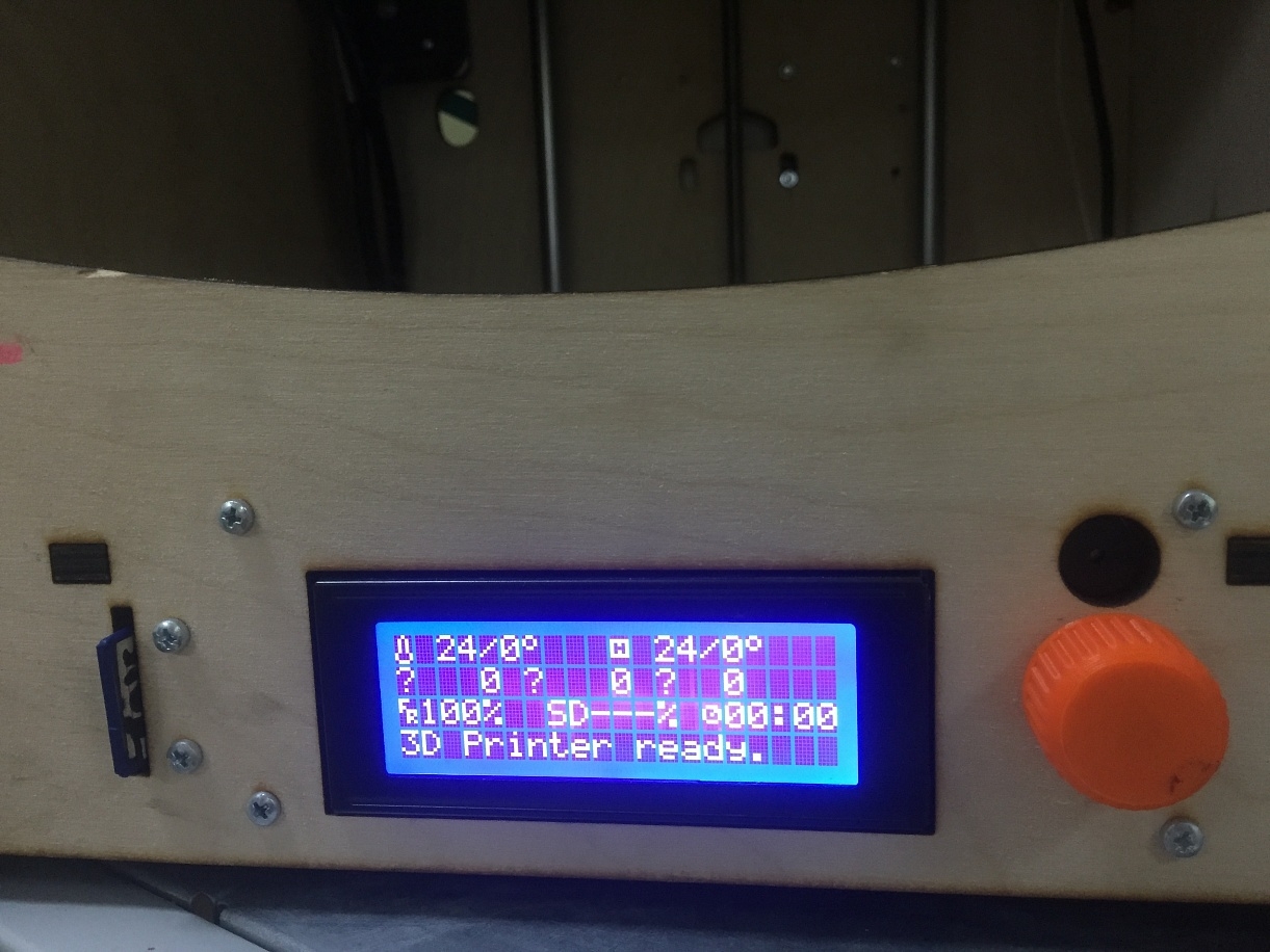 3D Принтер. Клон Ultimaker фанерный корпус.