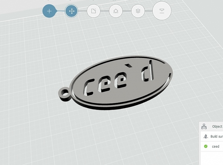 Anahtarlık KIA cee'd (Plastik Aparattır!!!)