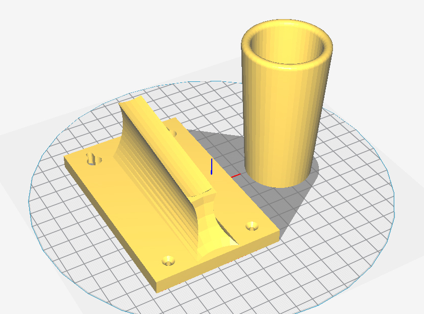 Radyo mikrofonu için duvar tutucusu (Plastik Aparattır!!!)