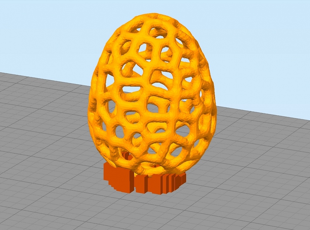 Пасхальное яйцо на 3д принтере