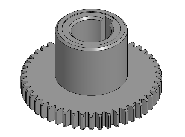 TV-7 gitar için yedek donanım (z=48) (Plastik Aparattır!!!)
