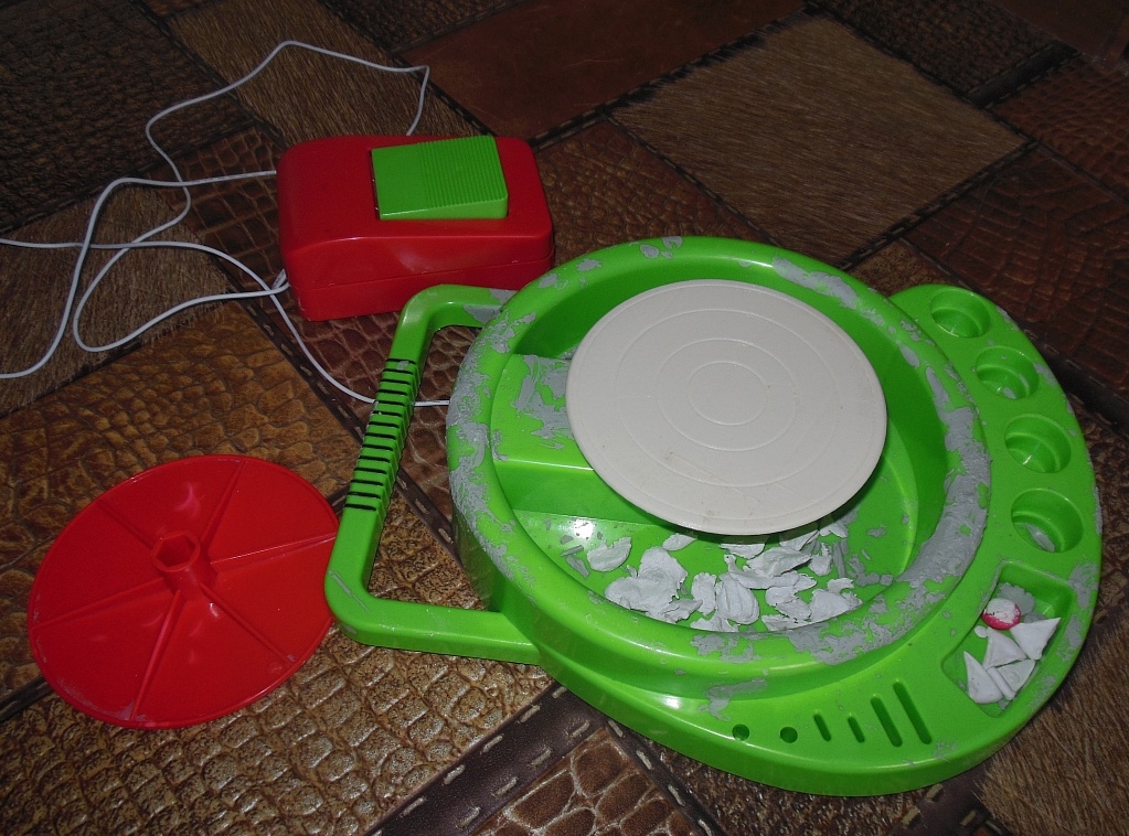 Yedek çömlekçilik tekerleği (Plastik Aparattır!!!)