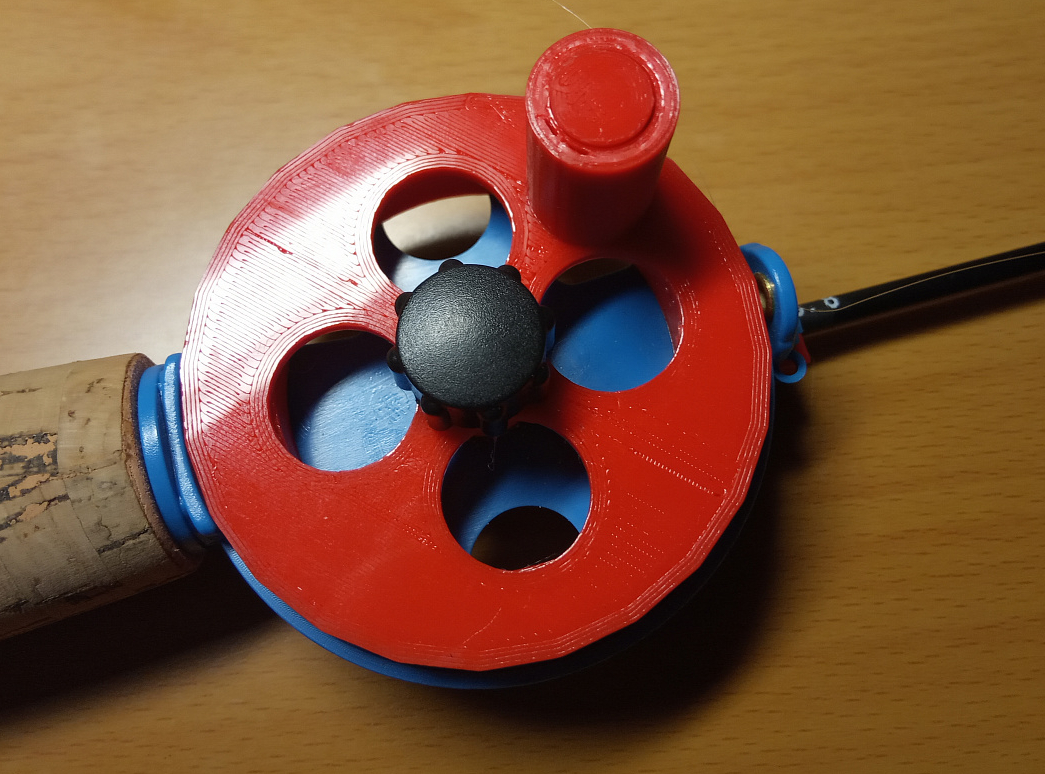 Kış oltası için makara (Plastik Aparattır!!!)