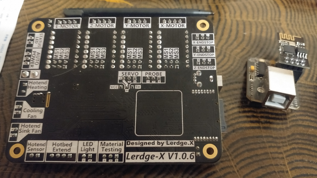 Комплект Lerdge-X + 4xLV8729 + WiFi + extUSB + 3.5 TFT тач экран