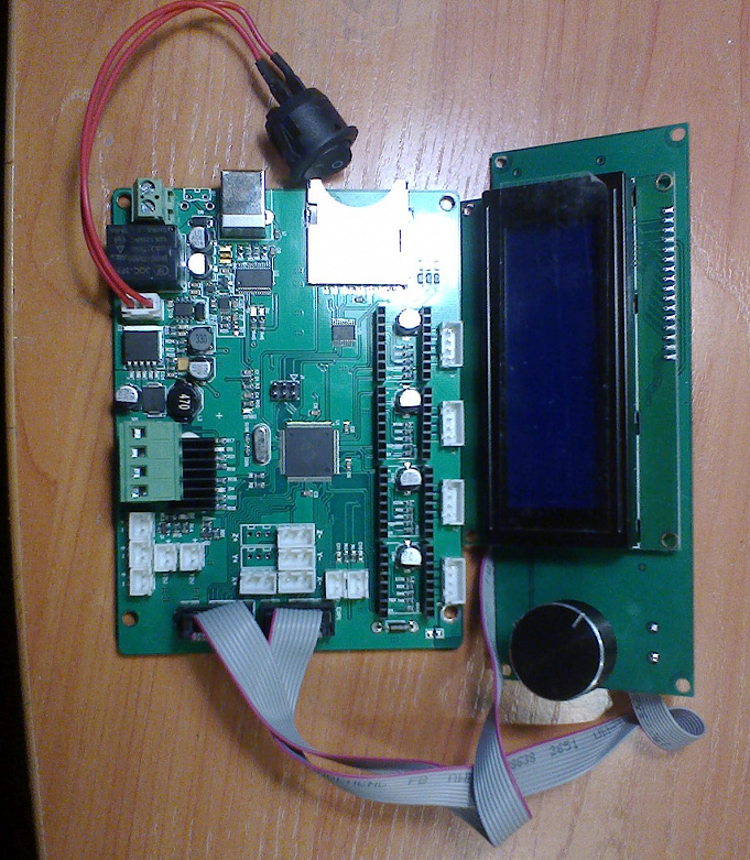 Материнская плата с экраном Ender 4