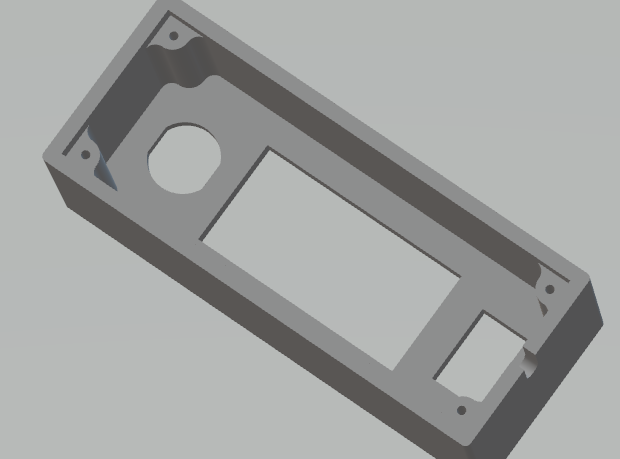 Bir voltmetre için muhafaza (Plastik Aparattır!!!)