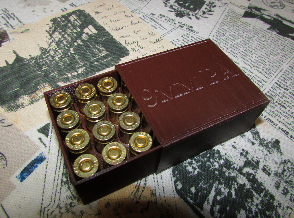 20 mermi 9mm ra için taşıma kutusu (Plastik Aparattır!!!)