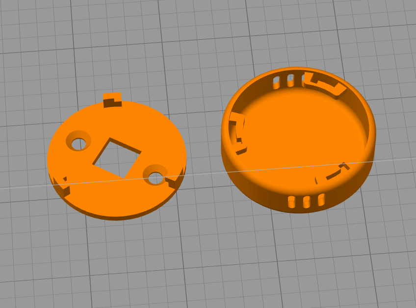 Sıcaklık/nem sensörü muhafazası DHT22 (Akıllı Ev) (Plastik Aparattır!!!)
