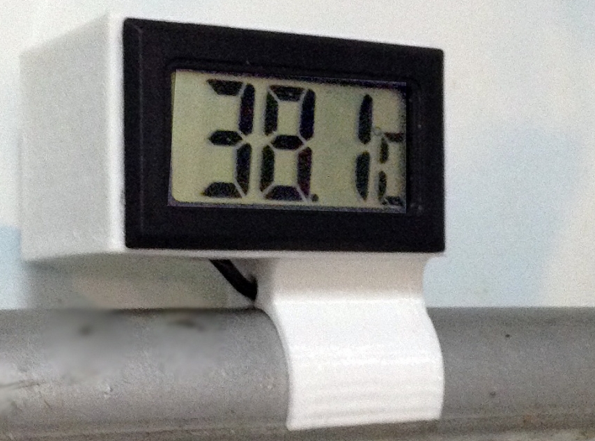 1/2" klipsli termometre gövdesi (Plastik Aparattır!!!)