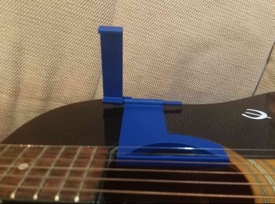 Gitar çalmak için telefon tutucusu (Plastik Aparattır!!!)