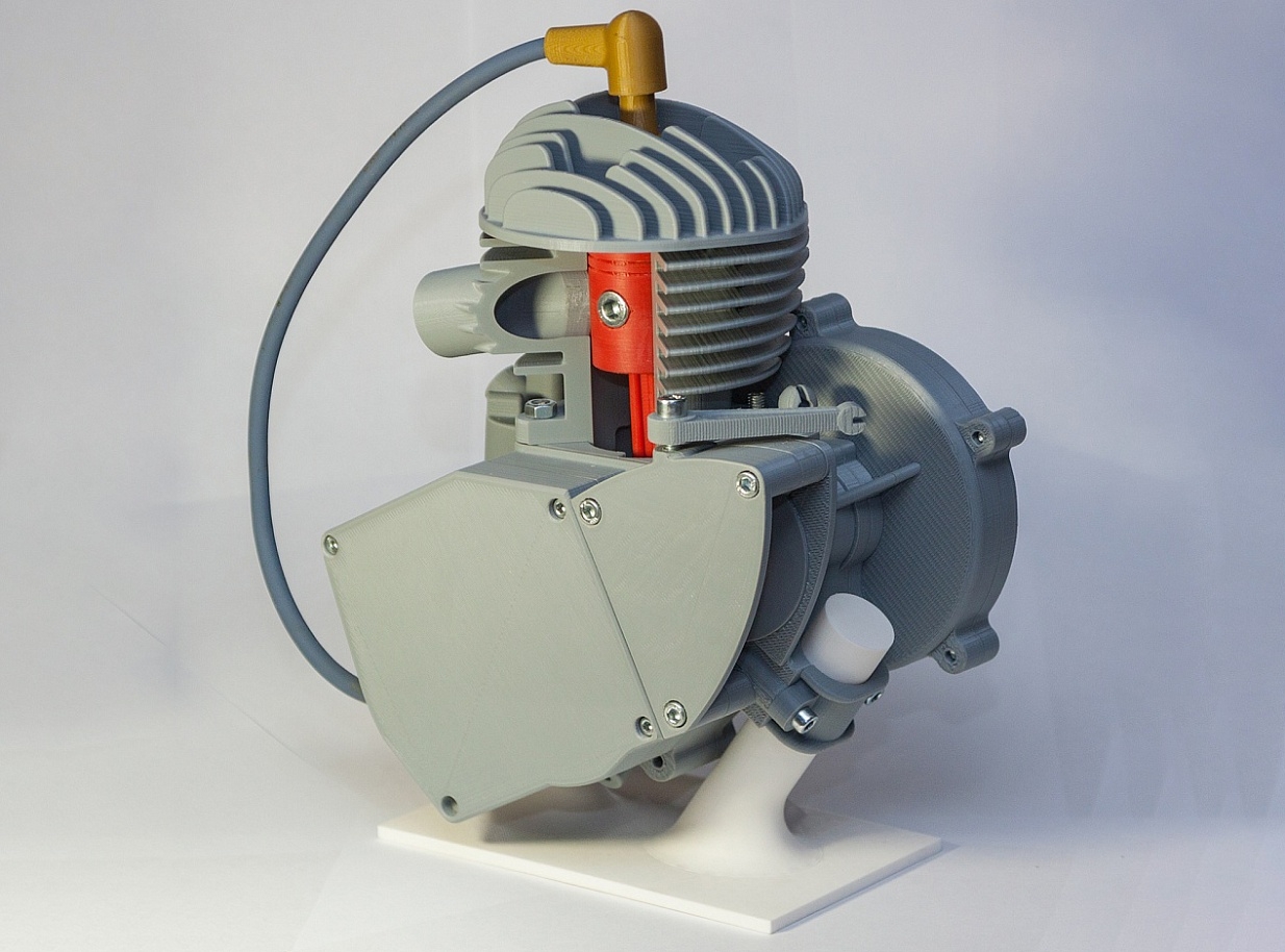 Двигатель Д6 масштаб 1:1