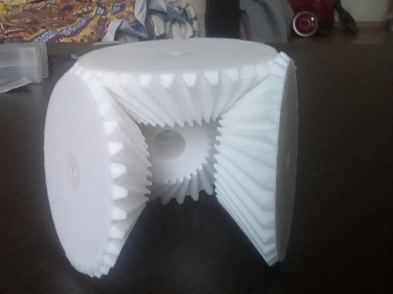 разработка не сложного углового редуктора.