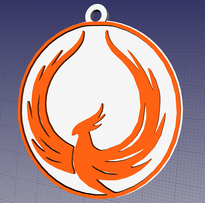 Смоделировать значок