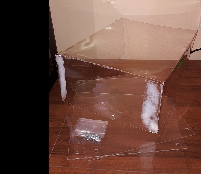 Самодельный пластиковый корпус для Wanhao D6