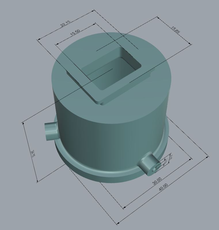 Распечатать модель.